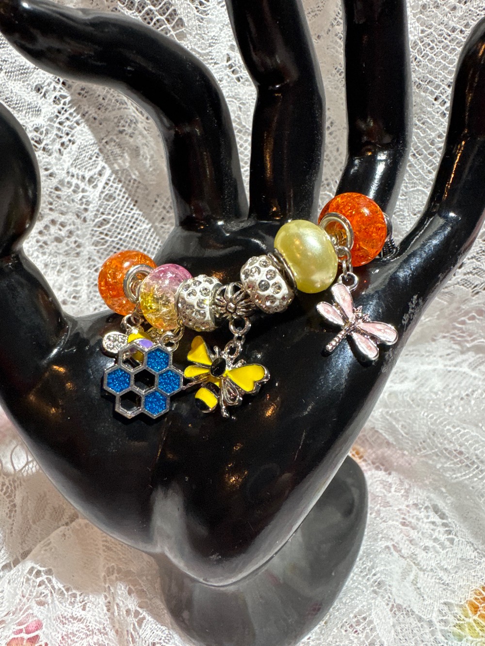 Bee Snake Chain Bracelet