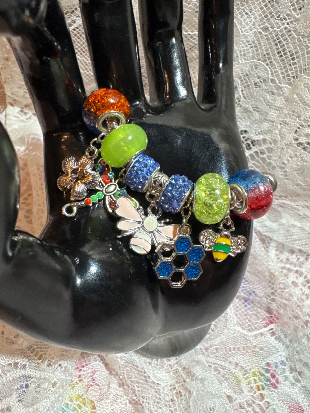 Bee Snake Chain Bracelet