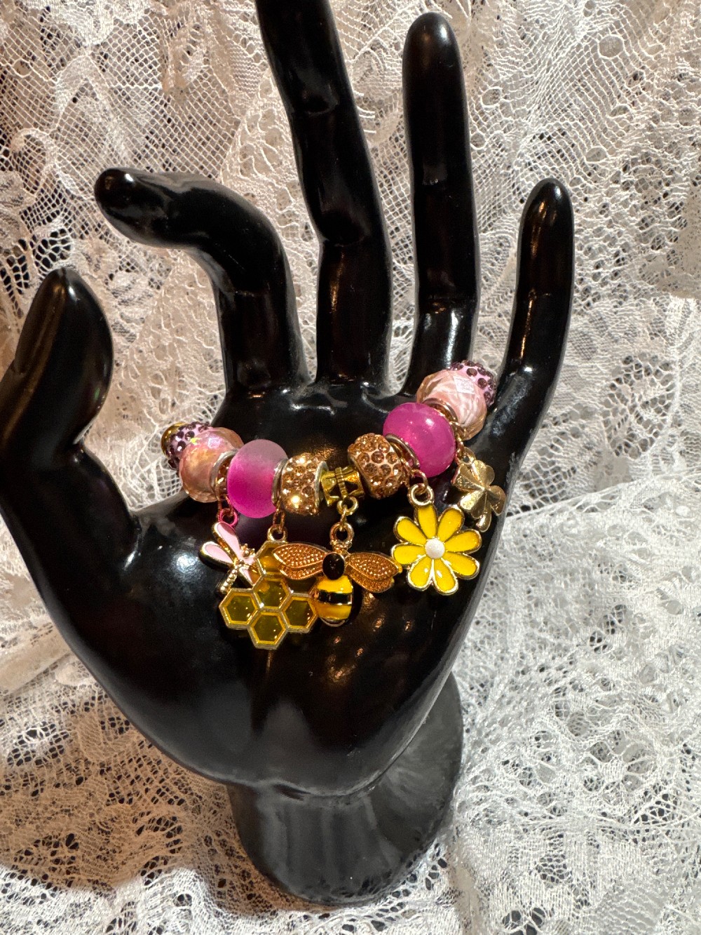 Bee Snake Chain Bracelet