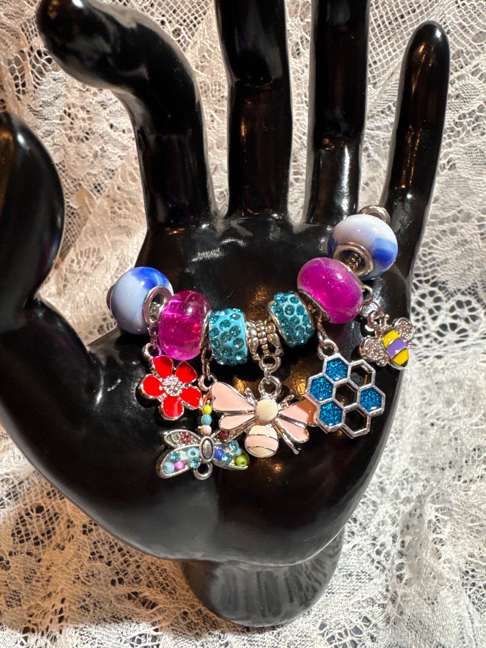 Bee Snake Chain Bracelet