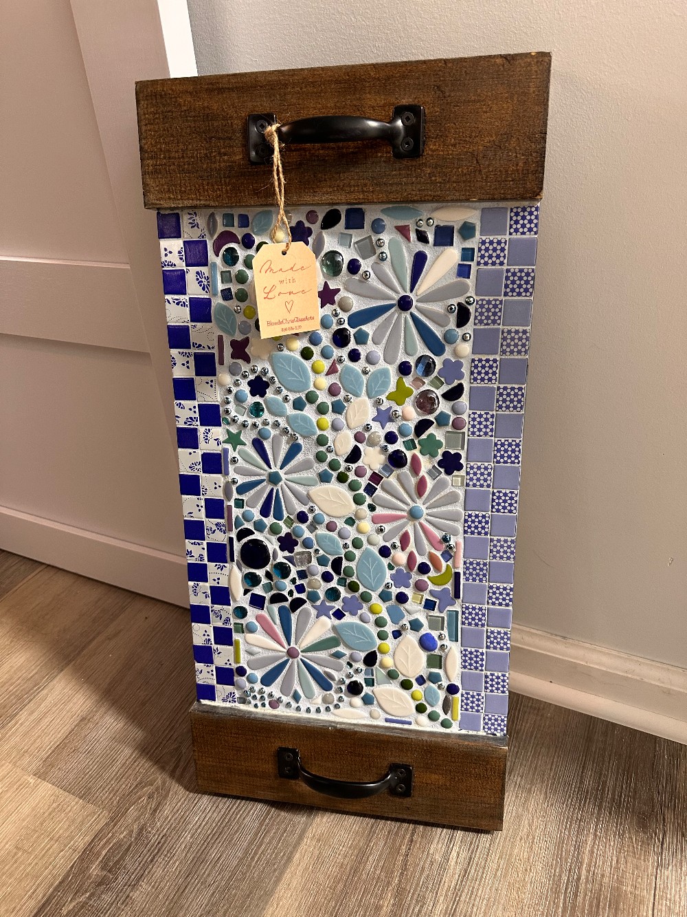 Mosaic serving tray