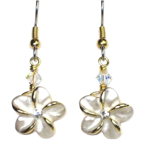 Classic Plumeria Earrings