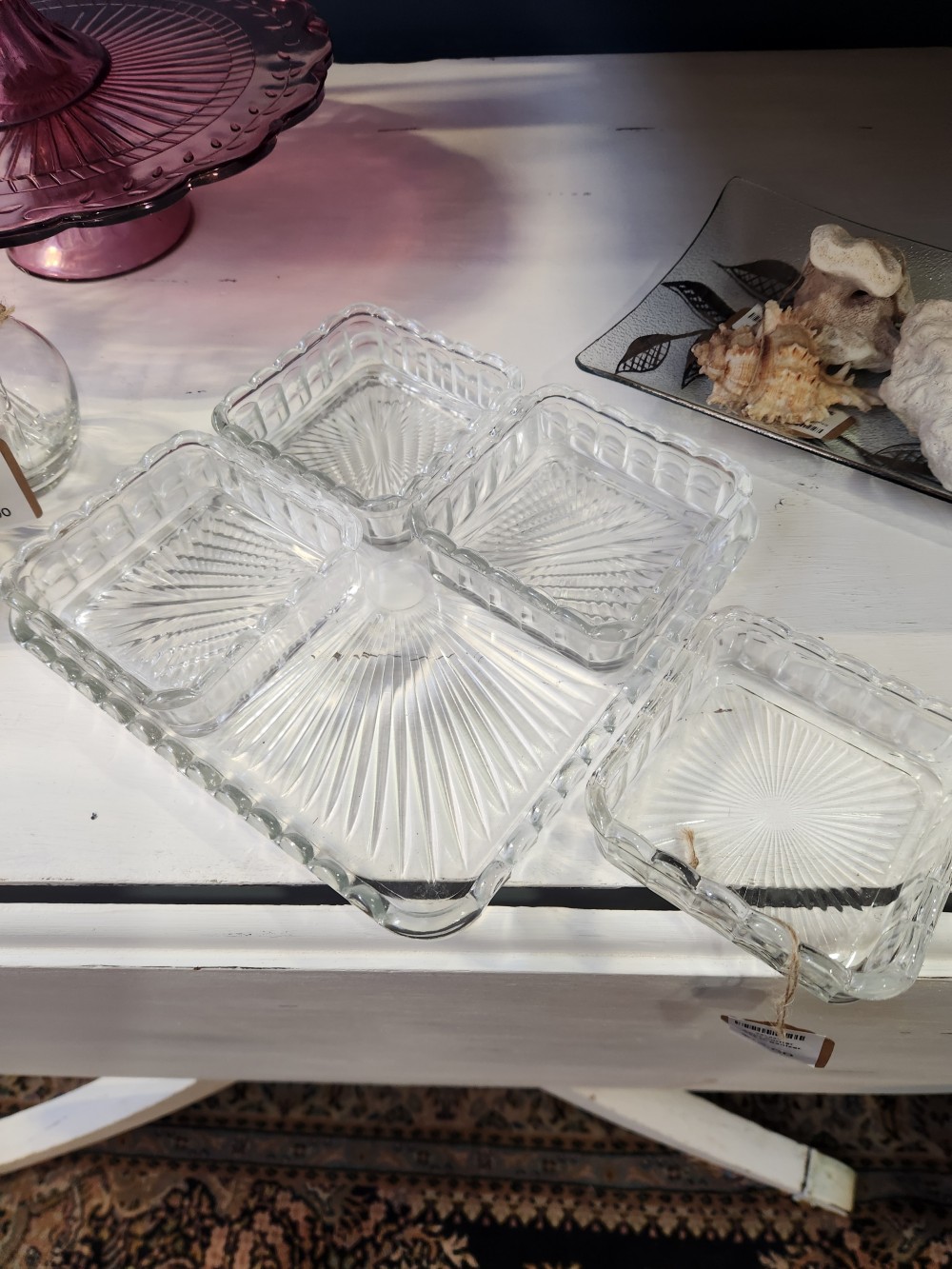 Four Corner  Glass Organizer