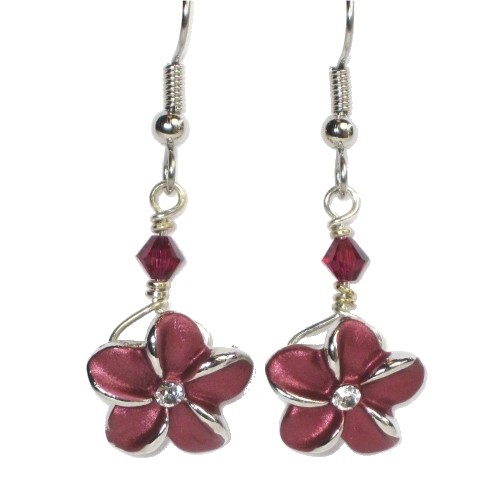 Classic Plumeria Earrings