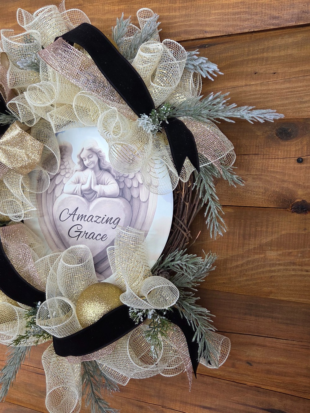 Amazing Grace Wreath #3