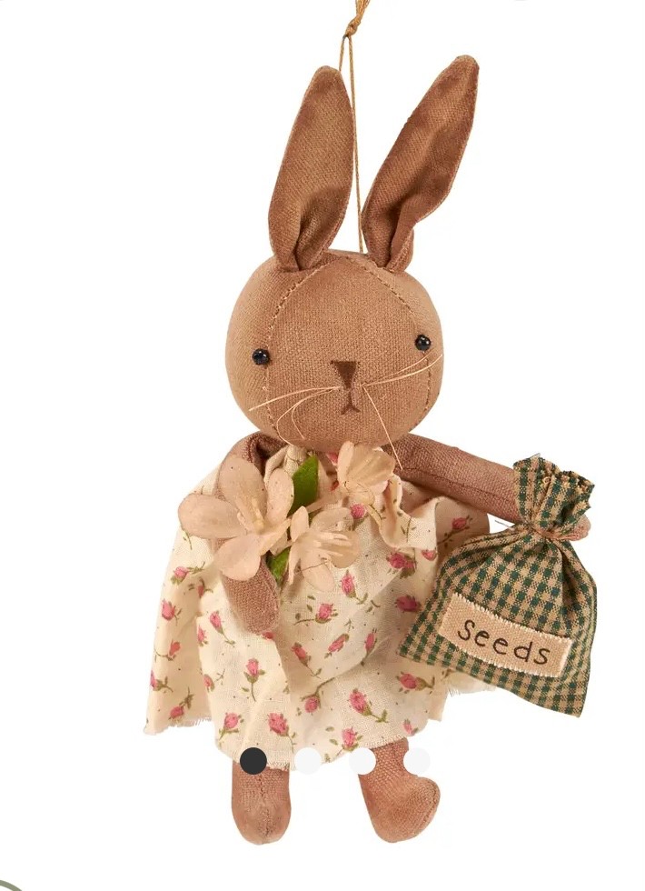 Bunny seed/egg ornament