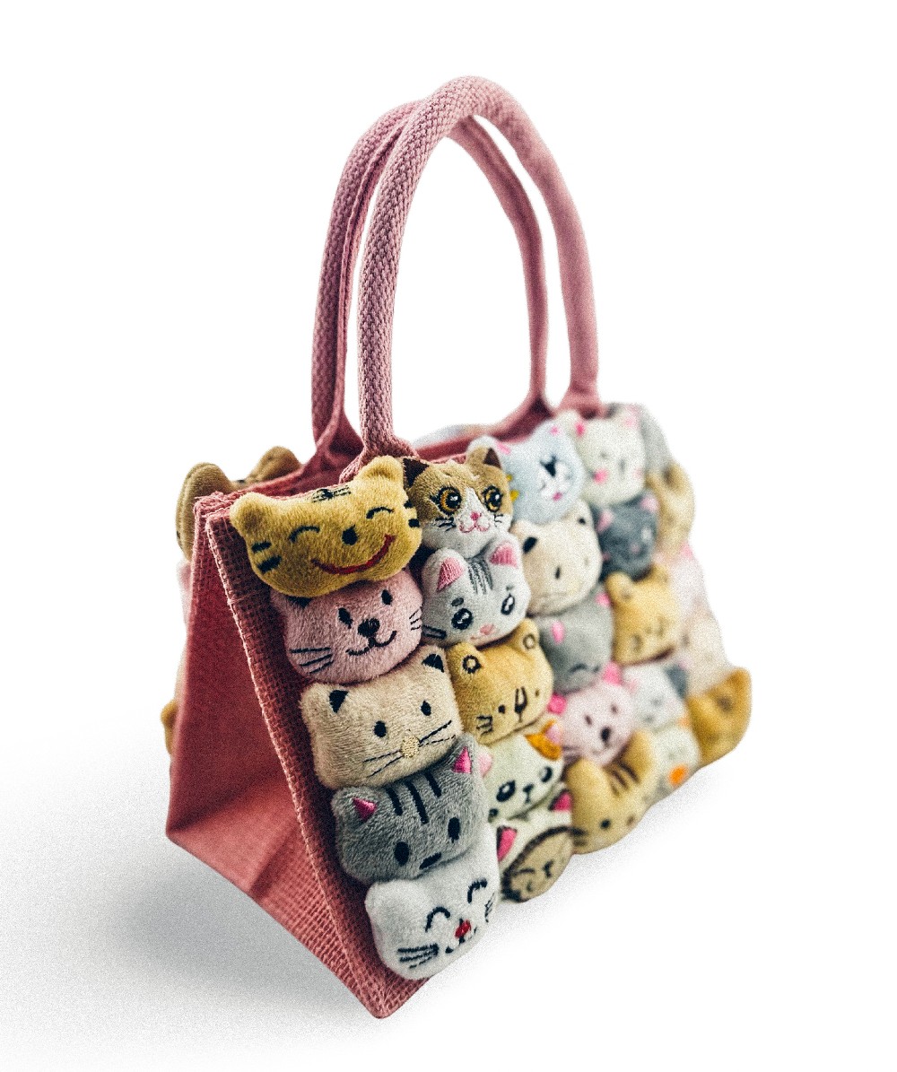 Cats Stuf'it in Pink