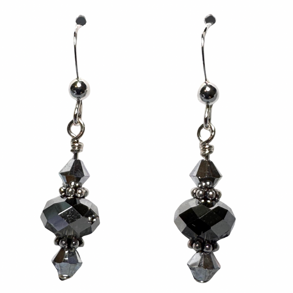 Briolette Swarovski Crystal Earrings