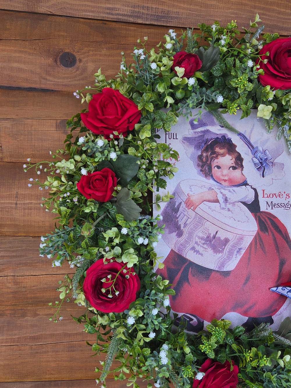 A Hat Box Full of Love Wreath