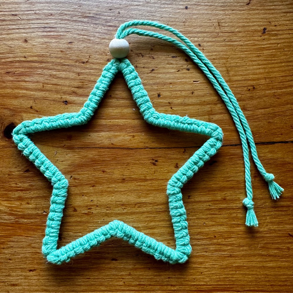 Macrame Star Craft Kit