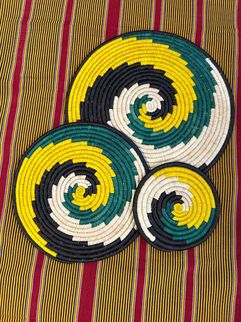 Handwoven Wall Decor 3pc Set