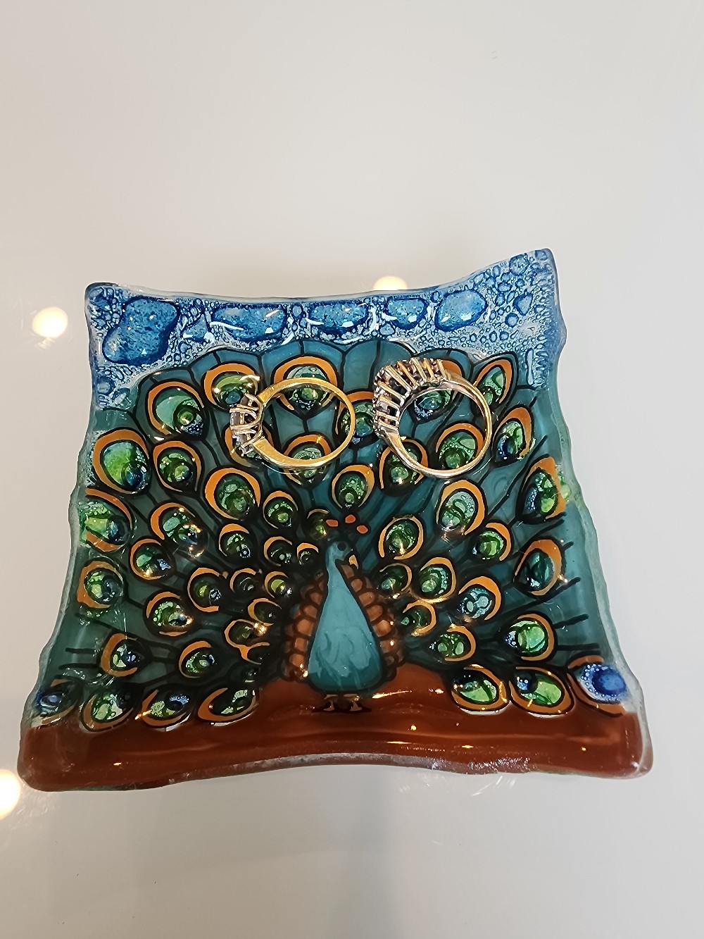 Fused Glass Trinket/Soap Dishes