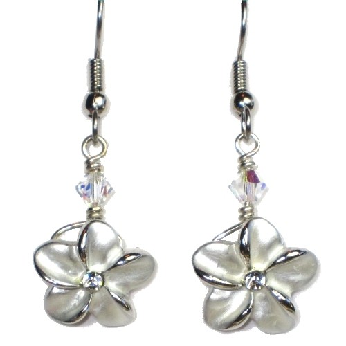 Classic Plumeria Earrings