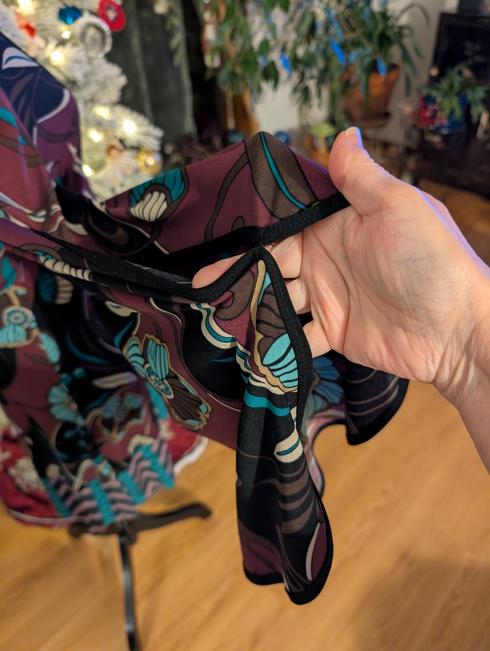 Vintage Bisou Bisou Mod Art Nouveau Dress