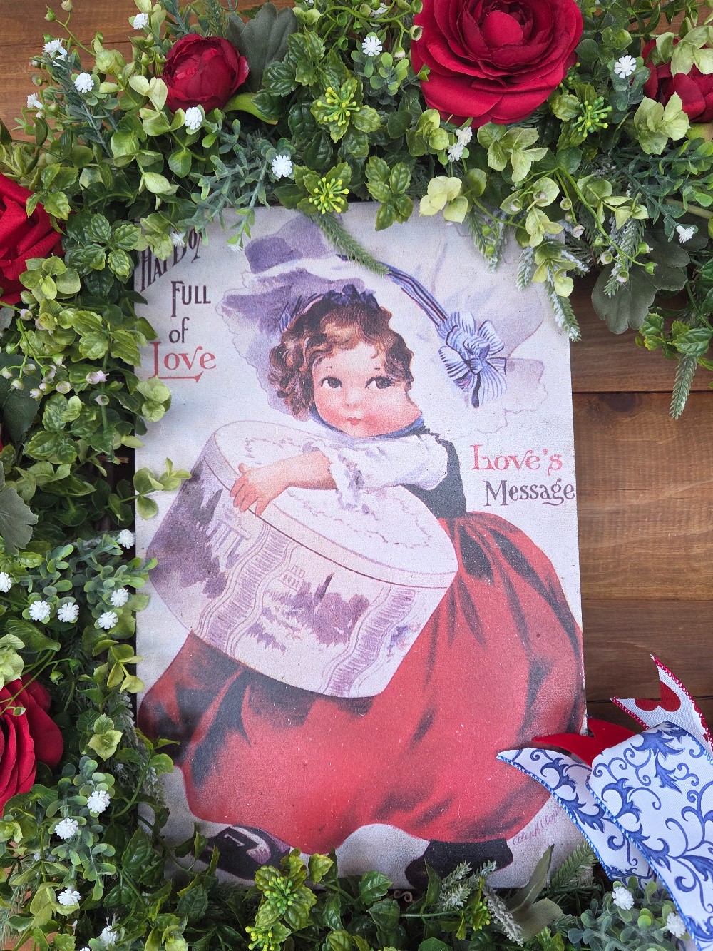 A Hat Box Full of Love Wreath