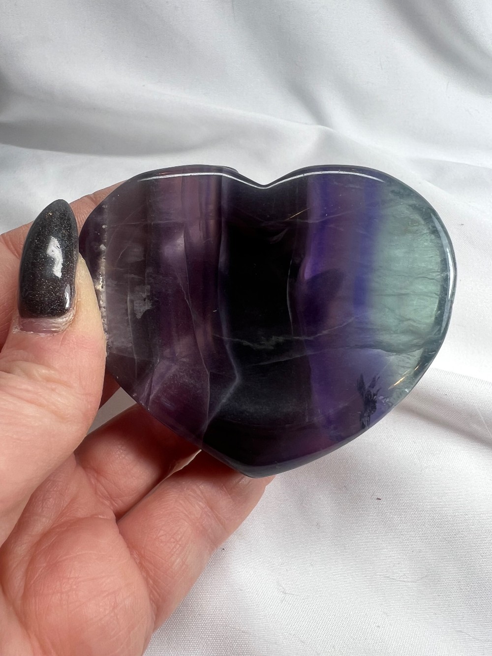 Fluorite Heart Dish