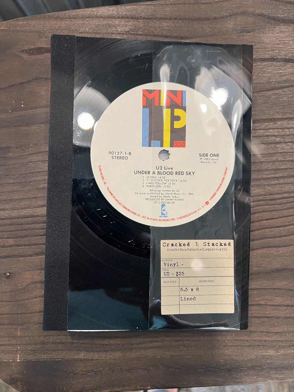 Journal - U2 Vinyl/LP