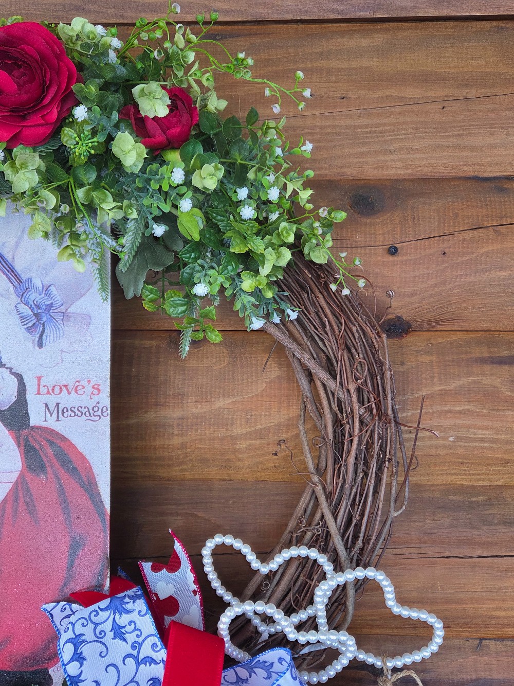 A Hat Box Full of Love Wreath