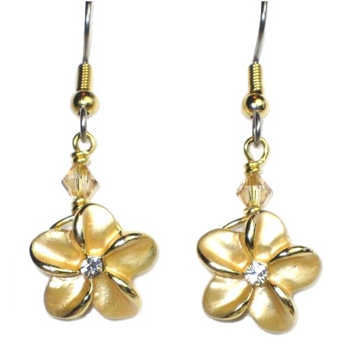 Classic Plumeria Earrings