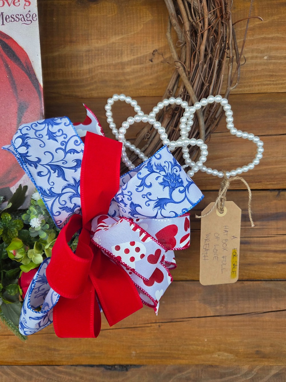A Hat Box Full of Love Wreath
