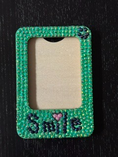 Bedazzled Photo Frame Magnet