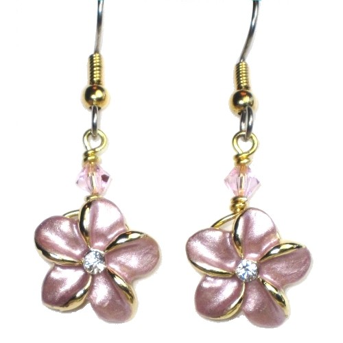 Classic Plumeria Earrings
