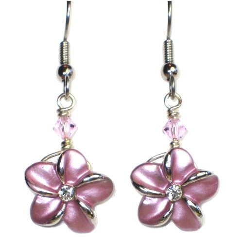 Classic Plumeria Earrings