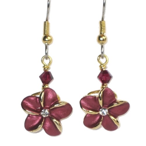 Classic Plumeria Earrings