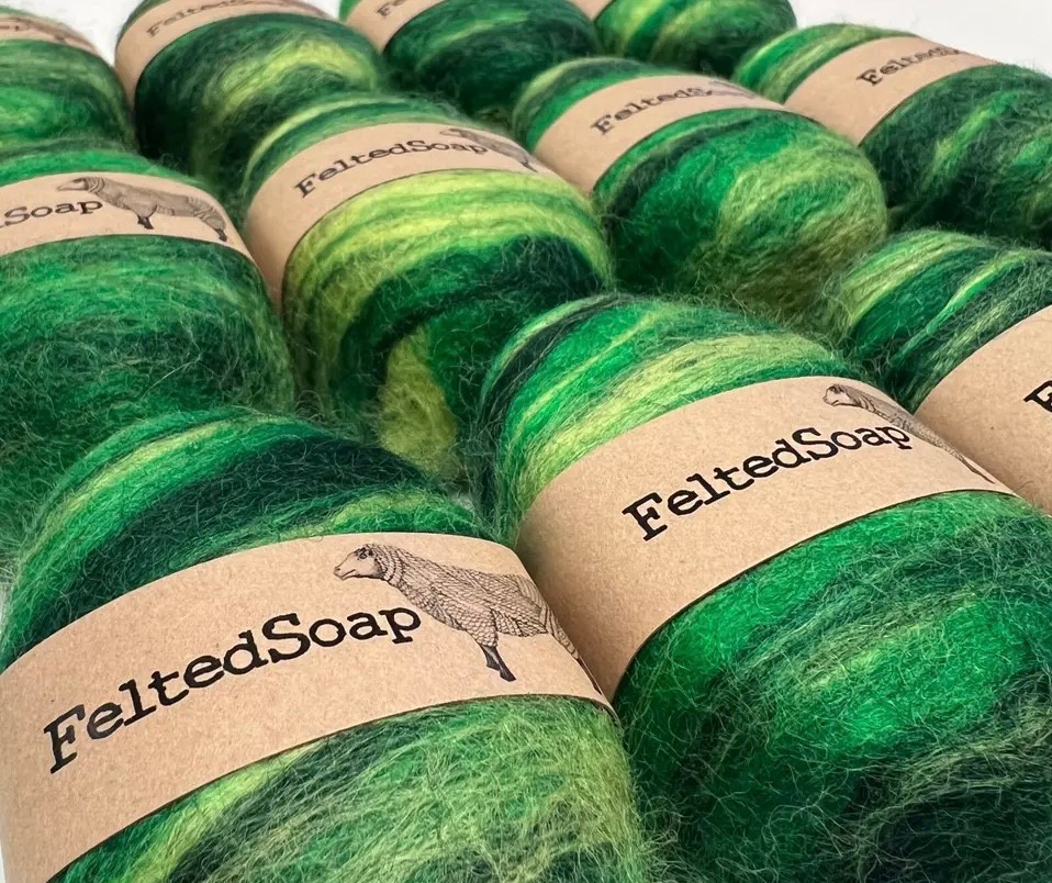 Felt soap