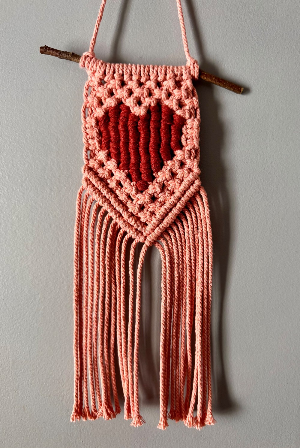 Woodland Woven Heart Wall Hanging