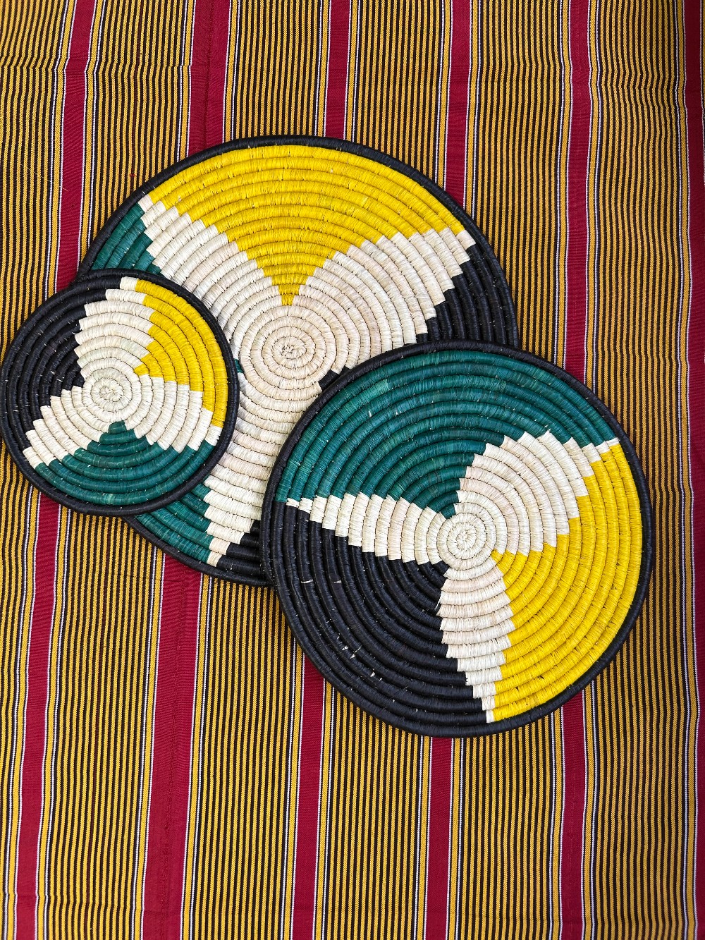Handwoven Wall Decor 3pc Set