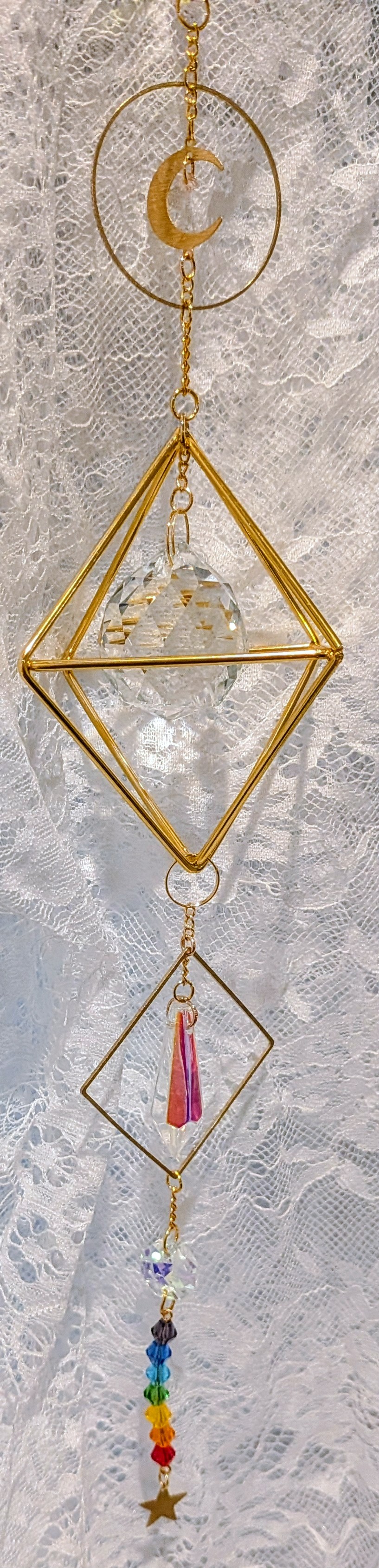 Large Celestial & Crystals Sun Catchers