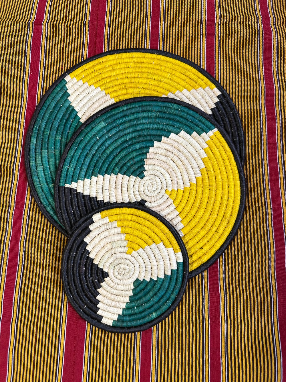 Handwoven Wall Decor 3pc Set