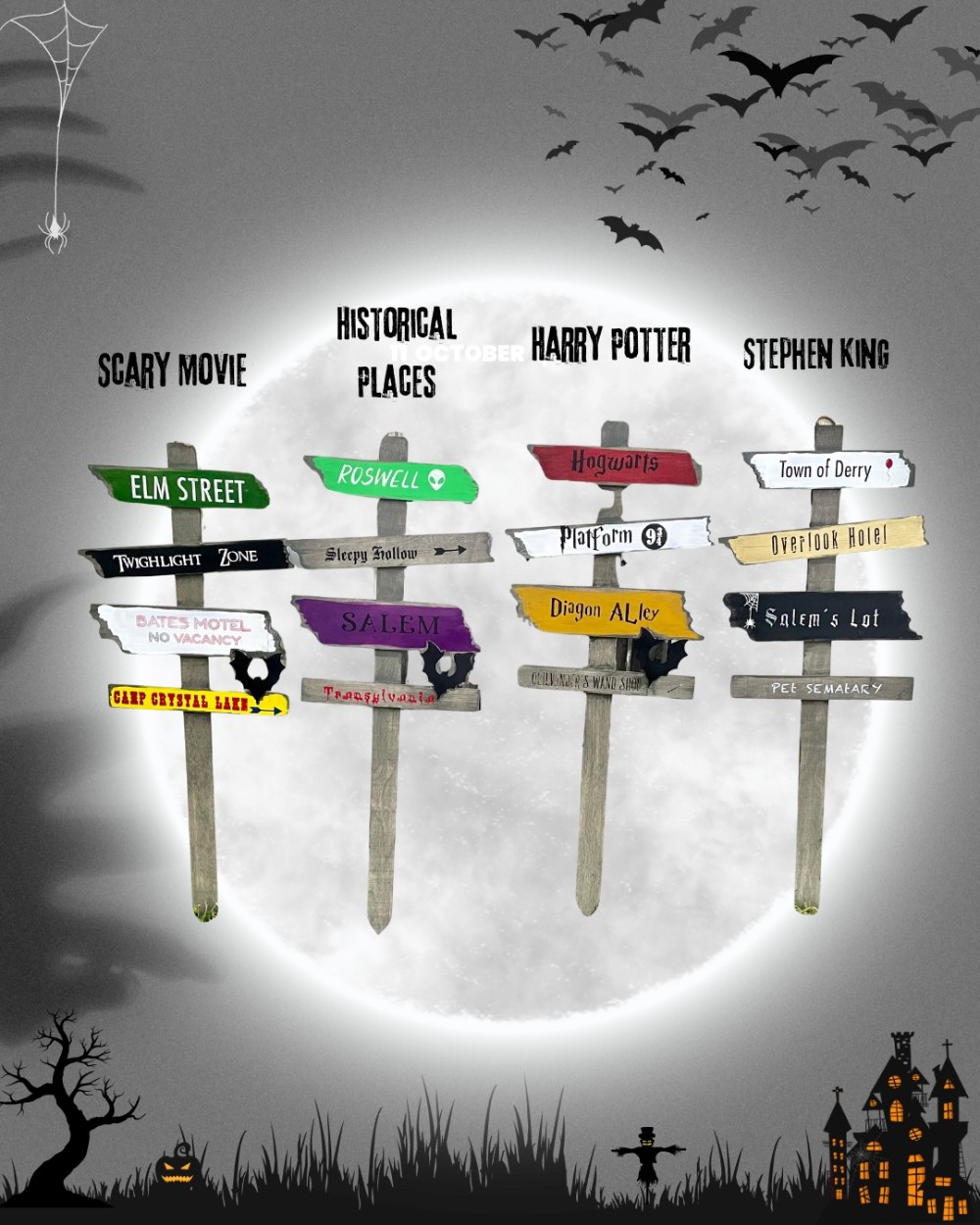 Sign Post-Scary Movies