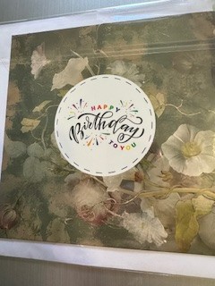 Diamond Greeting Card - Butterfly Birthday