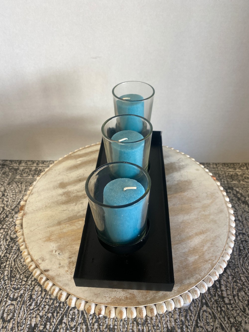 3 Piece Candle Decor