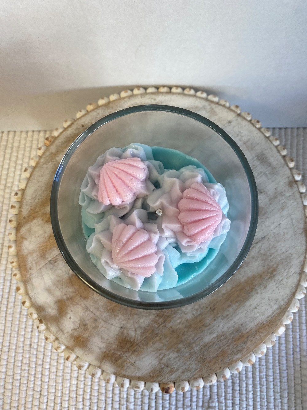 Seashell Candle