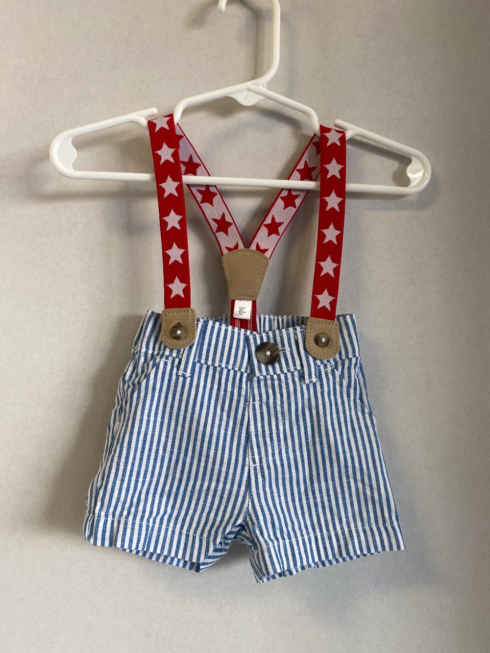 Baby Shorts w/ Suspenders