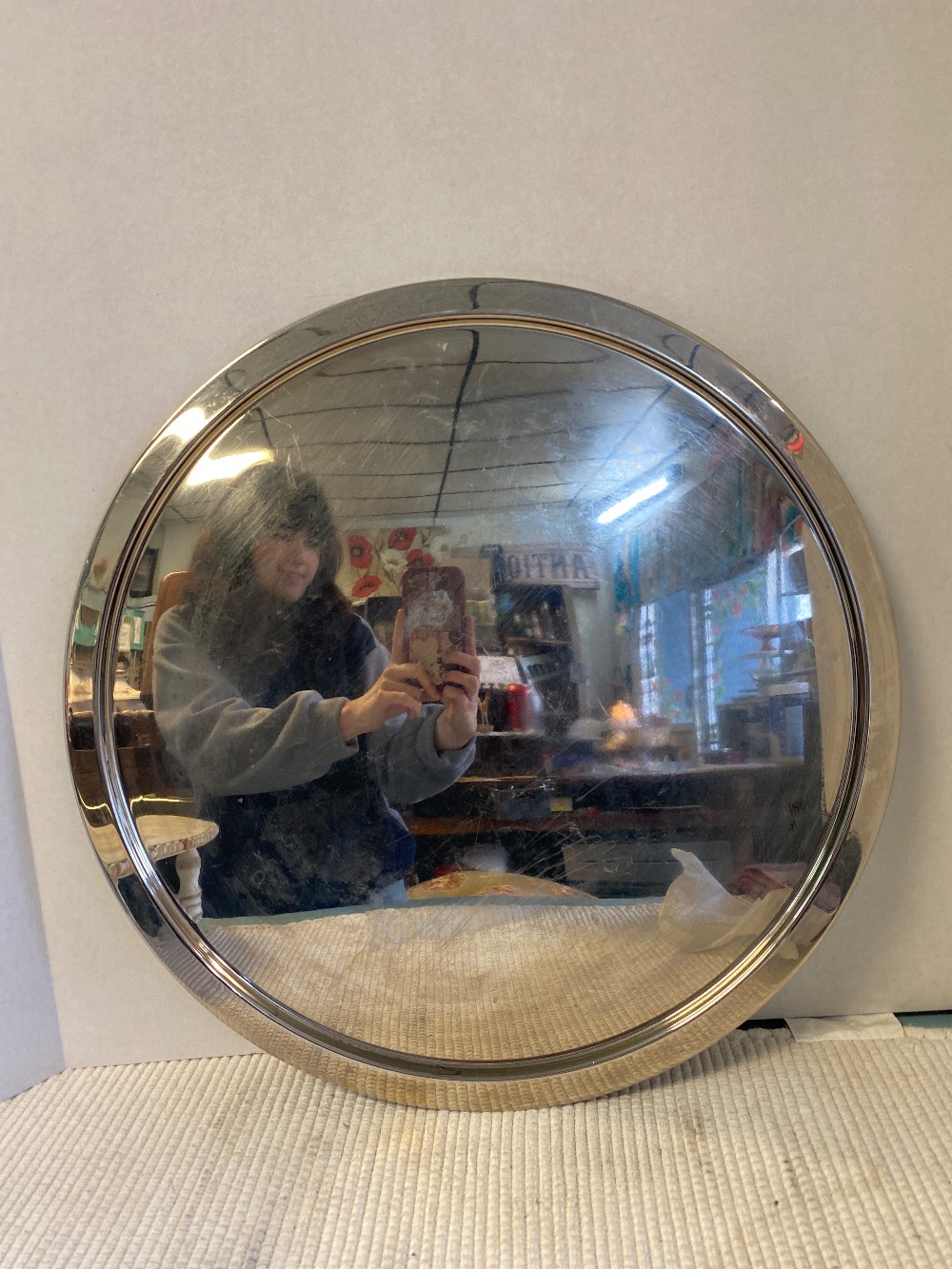 Round Reflective Plate