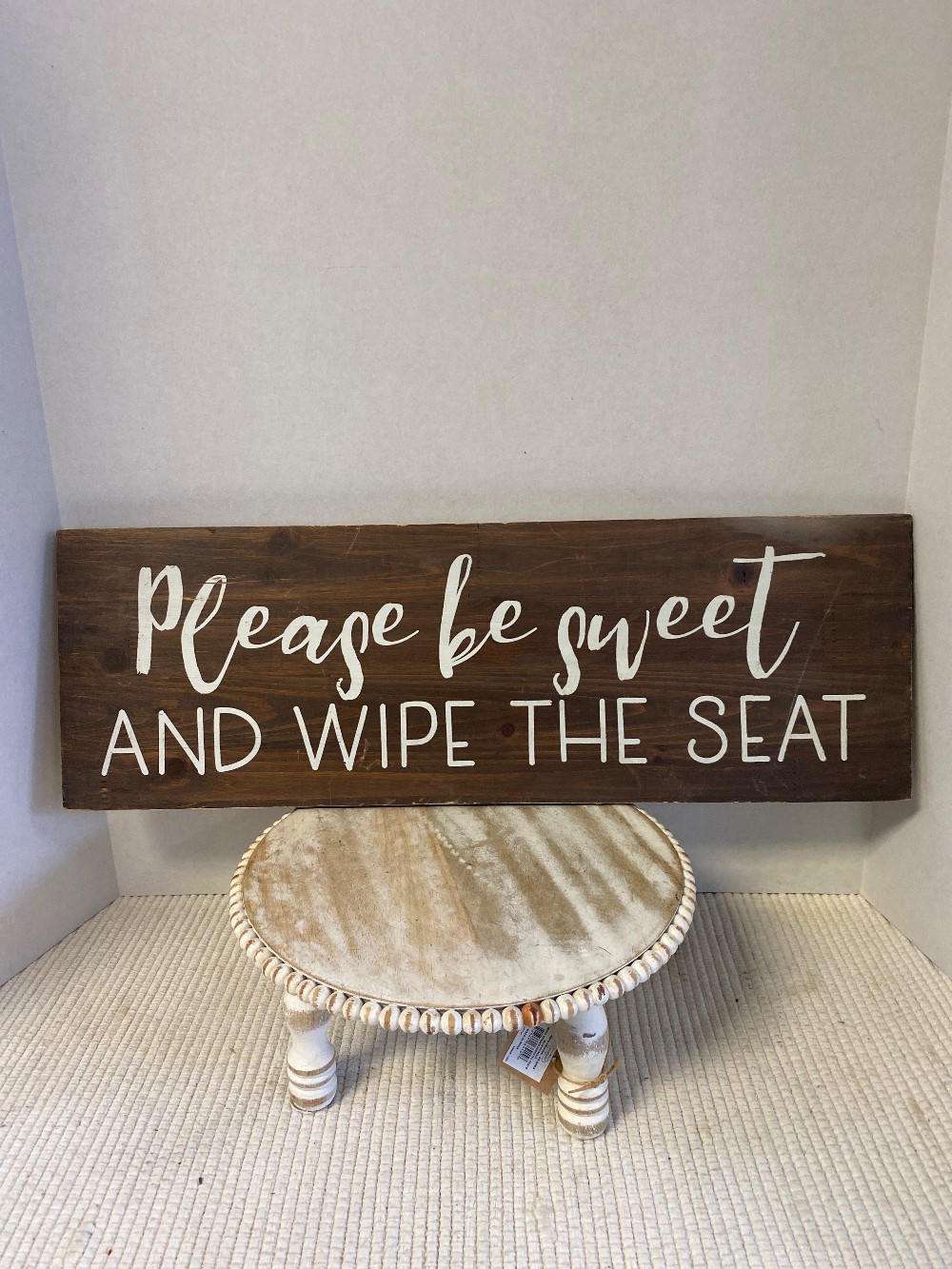 Bathroom Decor Sign