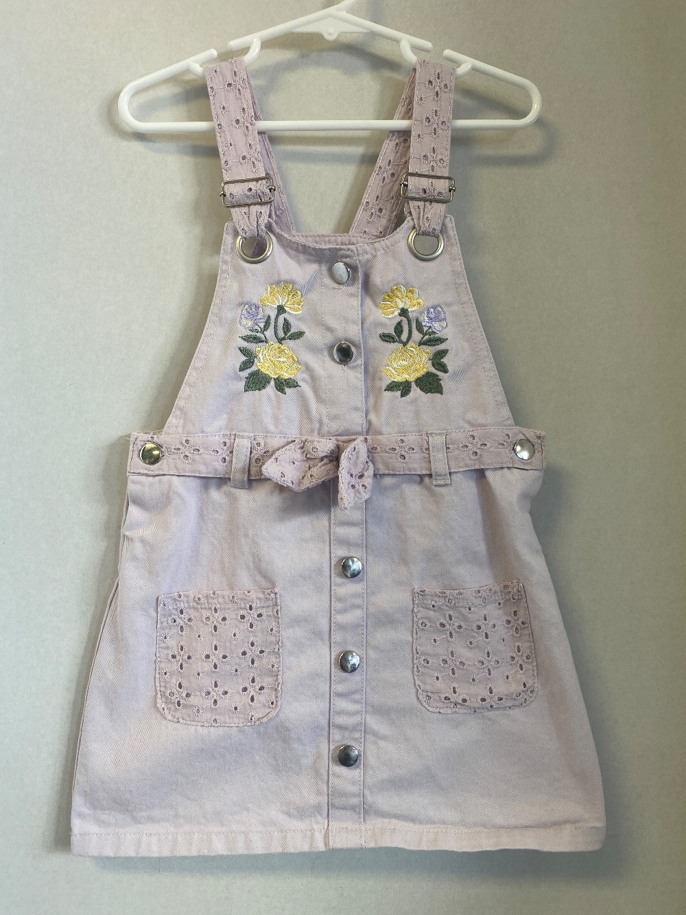 Girl's Overall Dress