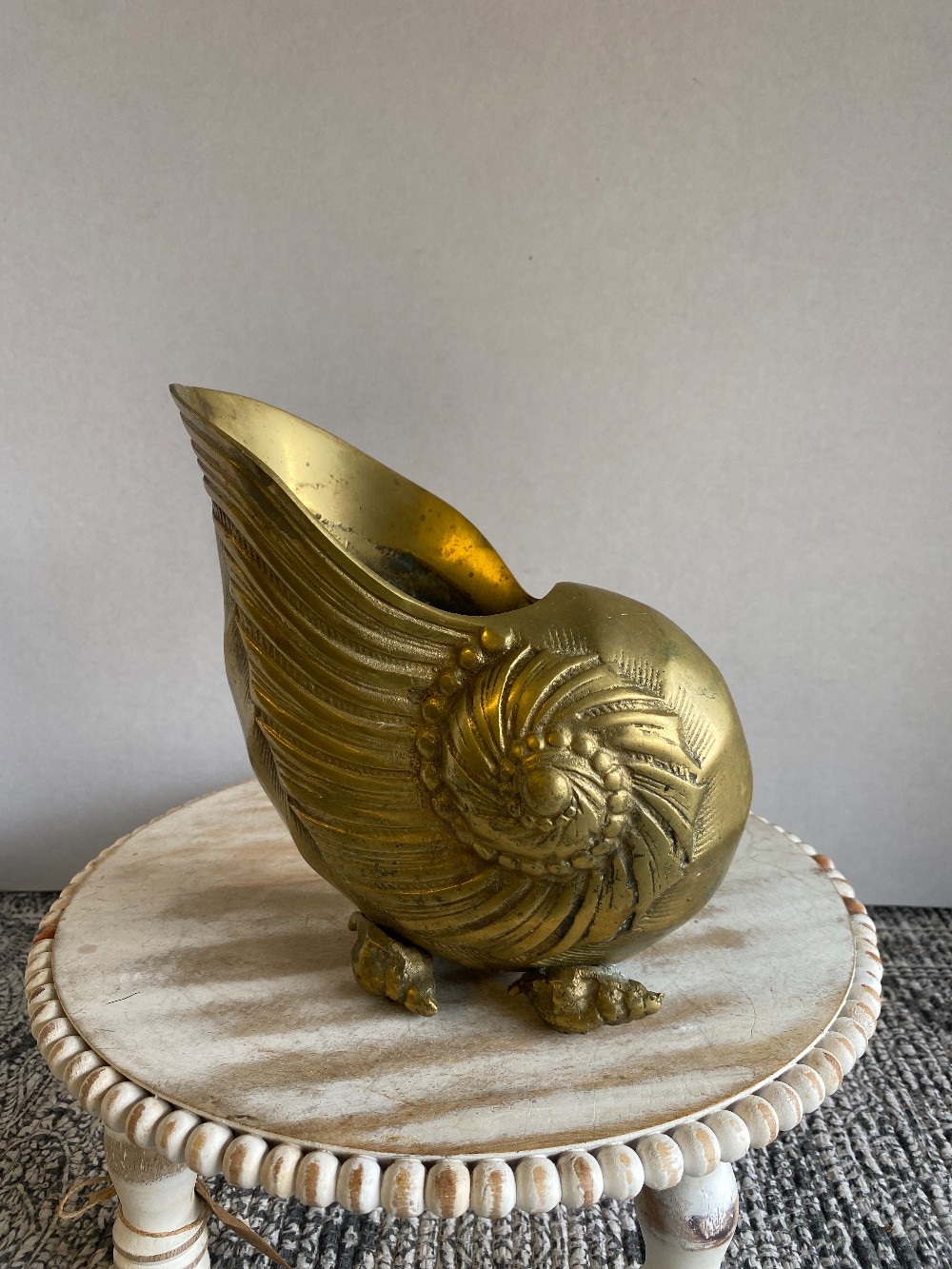 Vintage Nautilus Shell Catchpot