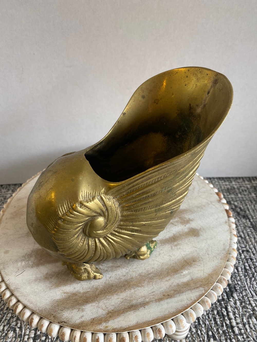 Vintage Nautilus Shell Catchpot