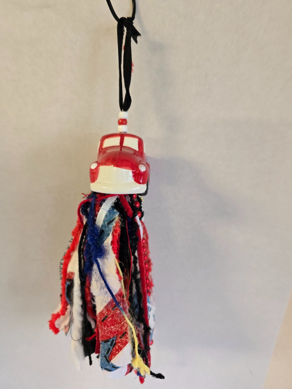 Decorative Tassel-Red Truck
