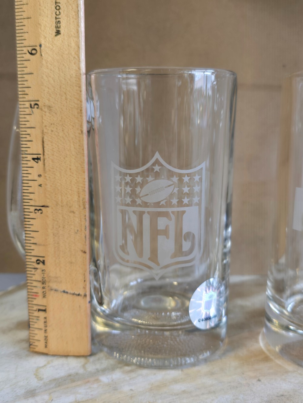 Pair of NFL/Fed Ex Beer Mugs