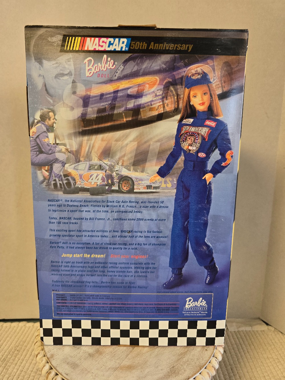 Nascar 50th Anniversary Barbie