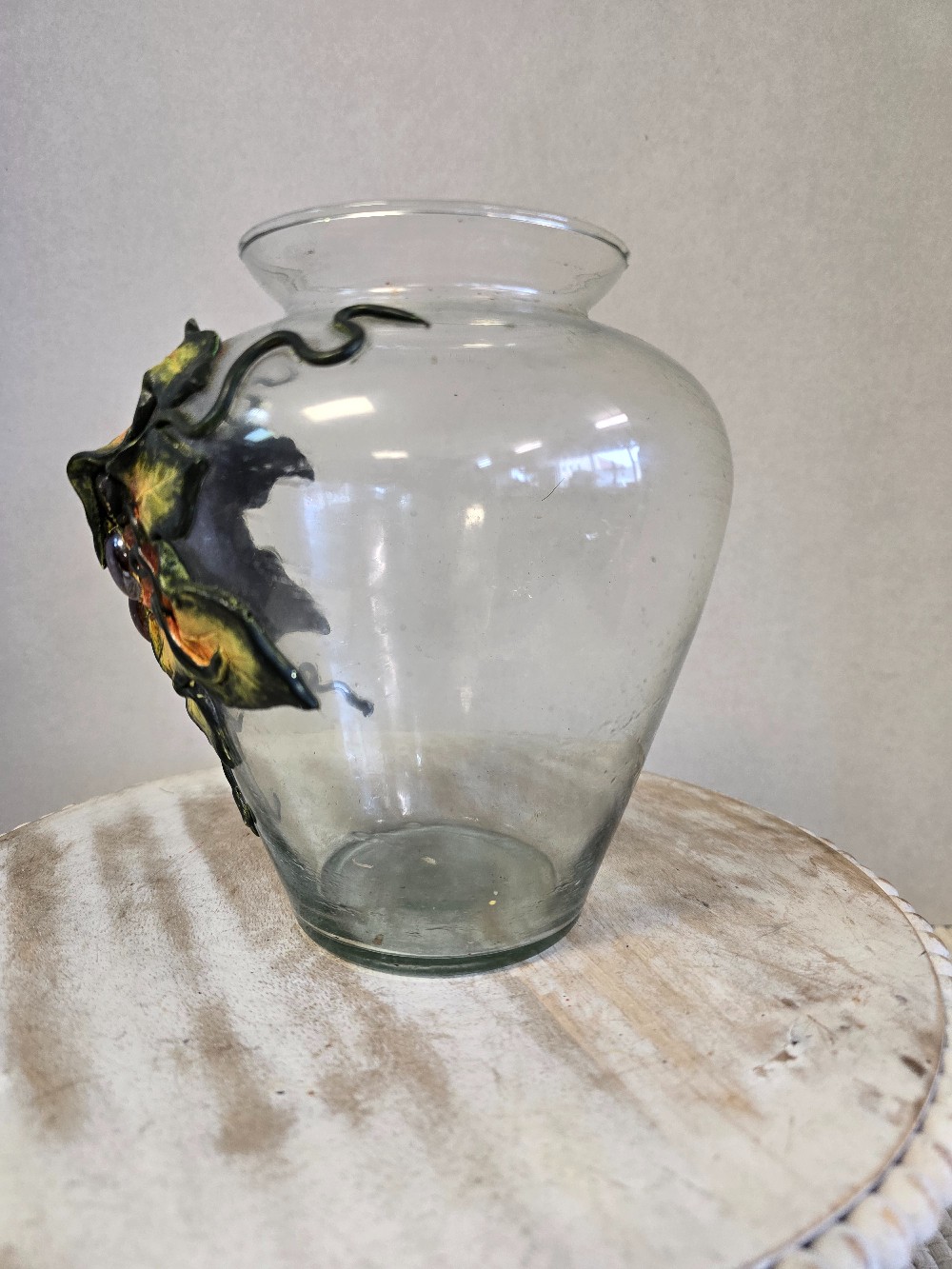 Grape Motif Vase