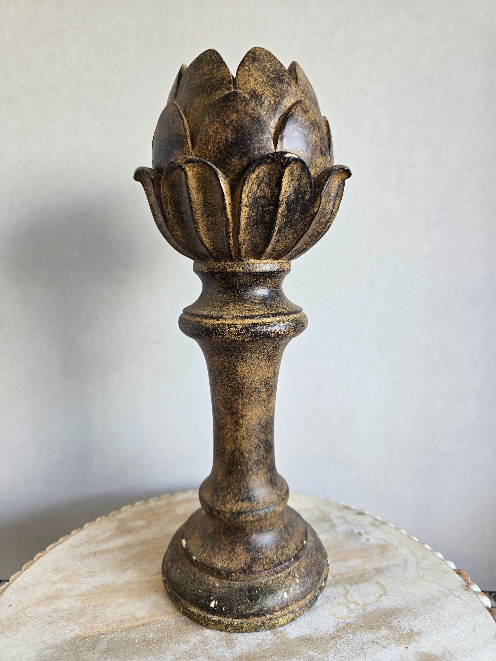 Large Artichoke Candleholder