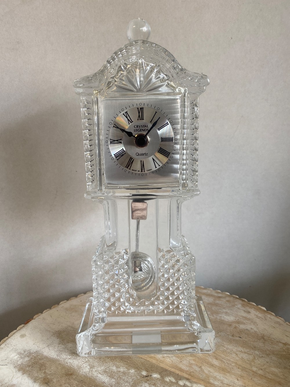 Crystal Legends Clock