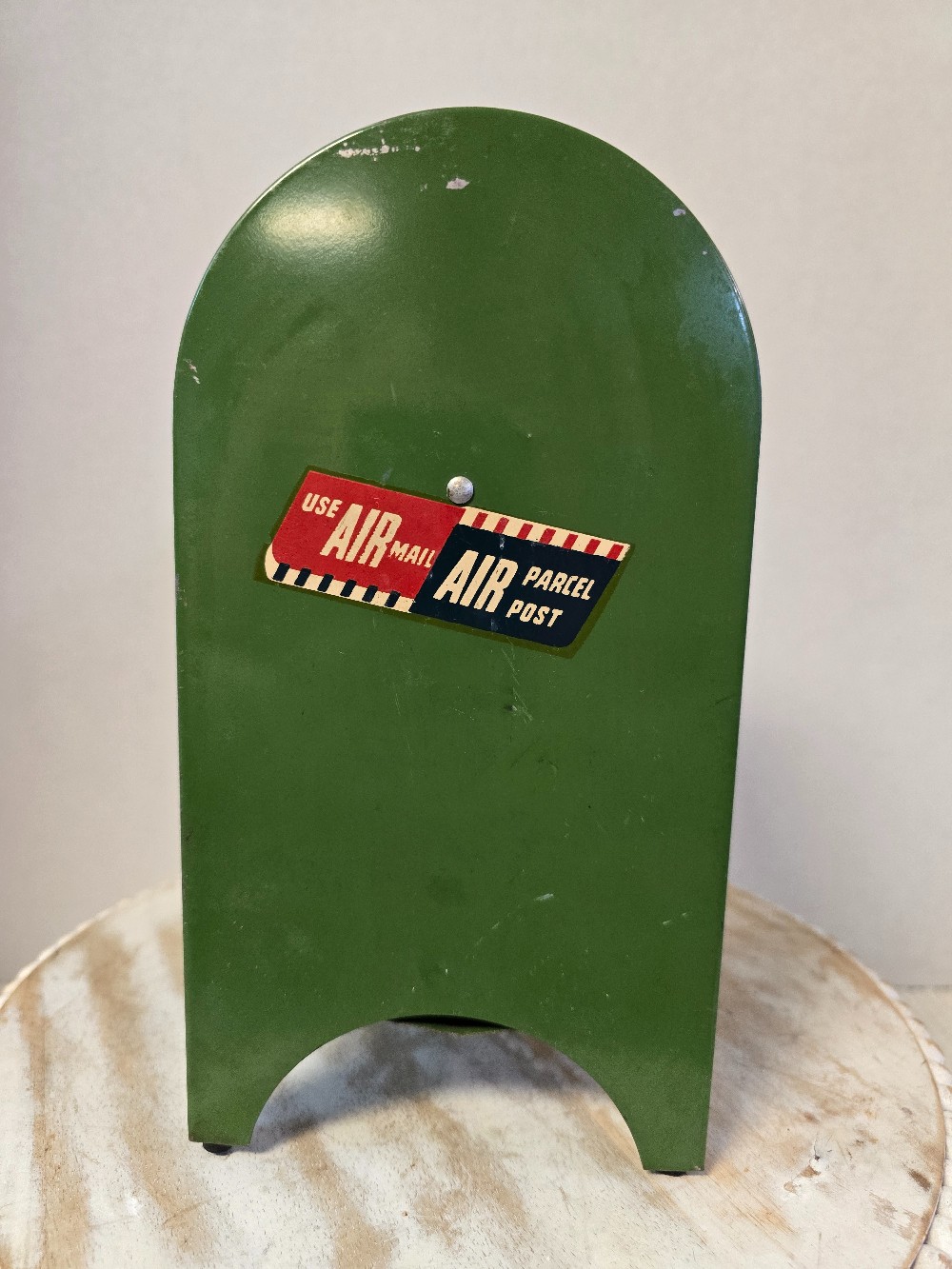 Metal Airmail Coin Bank